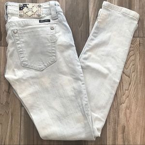 Size 28 Miss Me American Flag distressed jeans